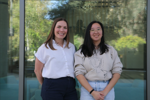 Ashley Bui and Dr. Kate Ostevik