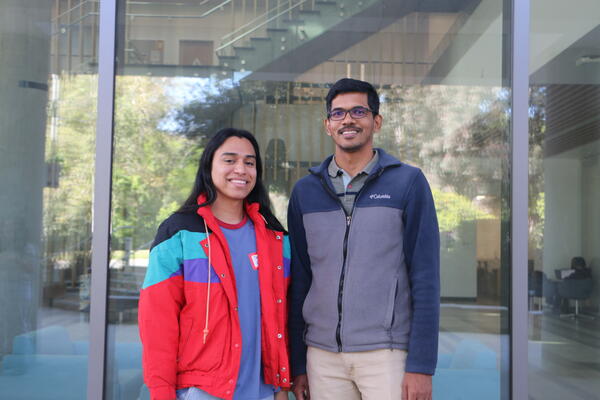 Charly Acevedo and Dr. Karthikeyan Chandrasegaran