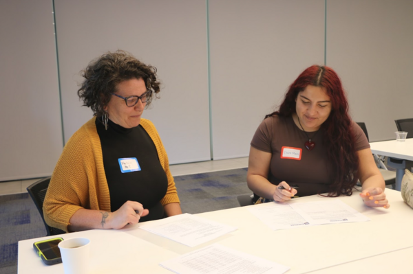 Claire Mauss and Dr. Natalie Holt