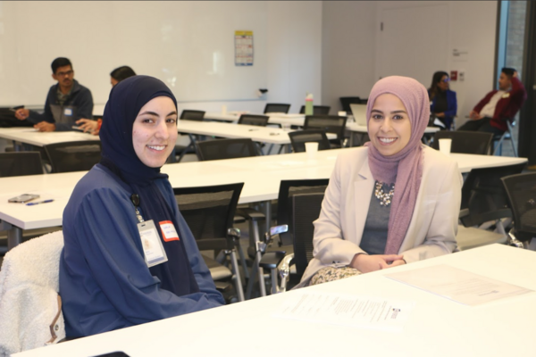 Nala Kachour and Dr. Sarah H Radi